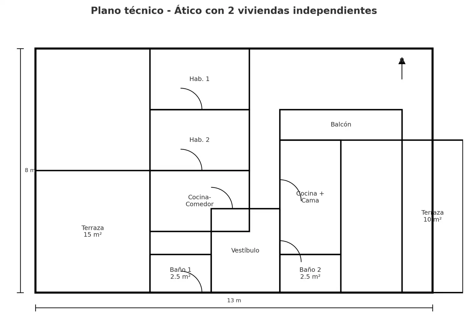 Ático en venta en Arona con Calefacción, Terraza y Amueblado