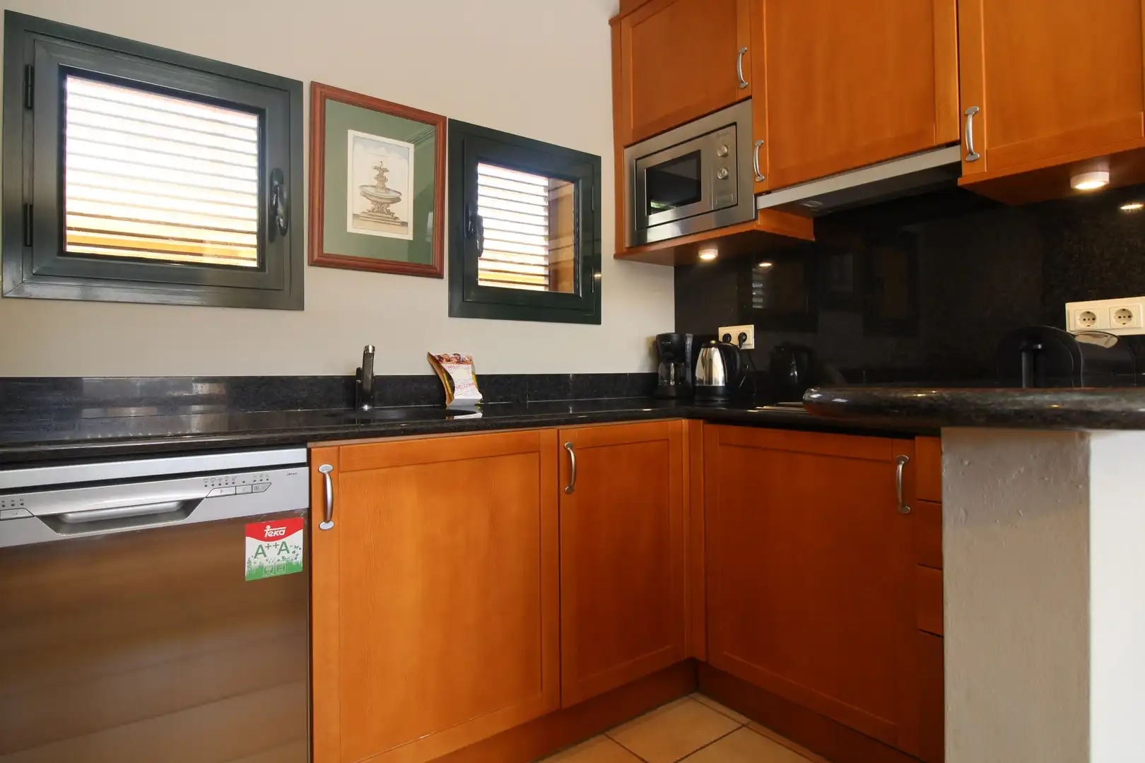 Kitchen of Flat for rent in Navata  with Heating, Terrace and Swimming Pool