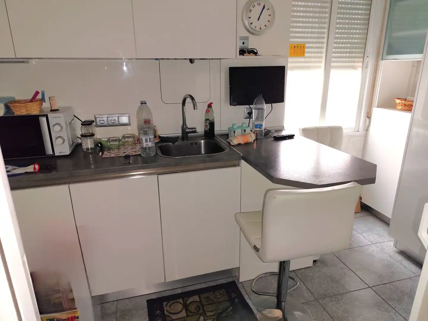 Kitchen of Flat for sale in Valladolid  with Heating, Parquet flooring and Storage room