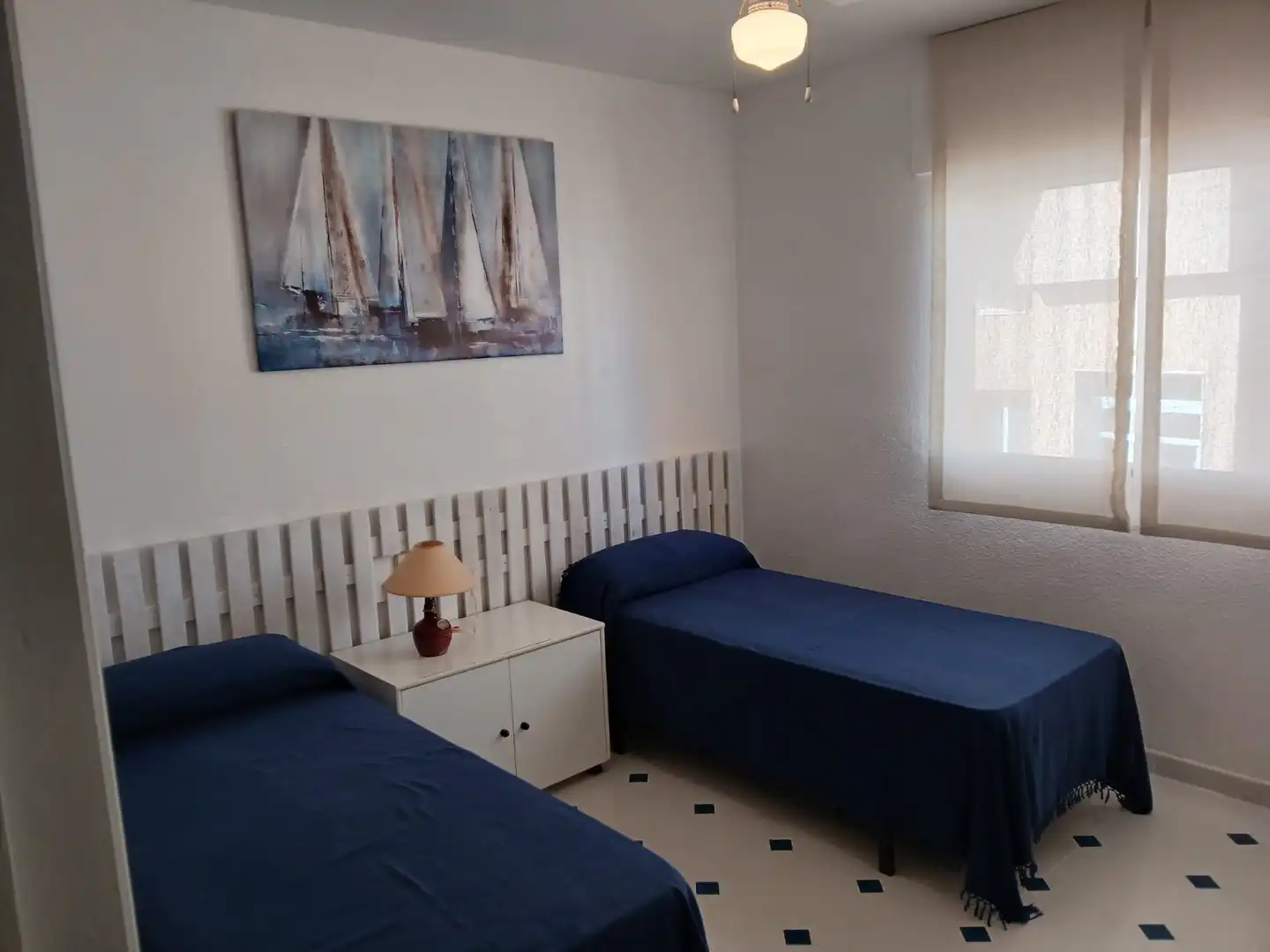 Bedroom of Houses for rent in La Manga del Mar Menor  with Air Conditioner, Heating and Terrace