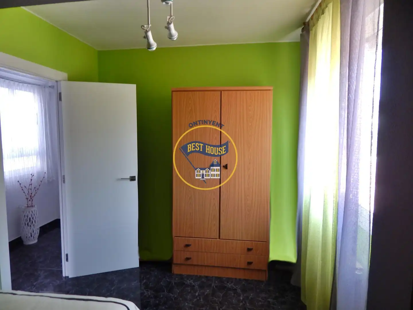 Schlafzimmer von Wohnung zum Verkauf in Banyeres de Mariola mit Heizung, Abstellraum und Balkon