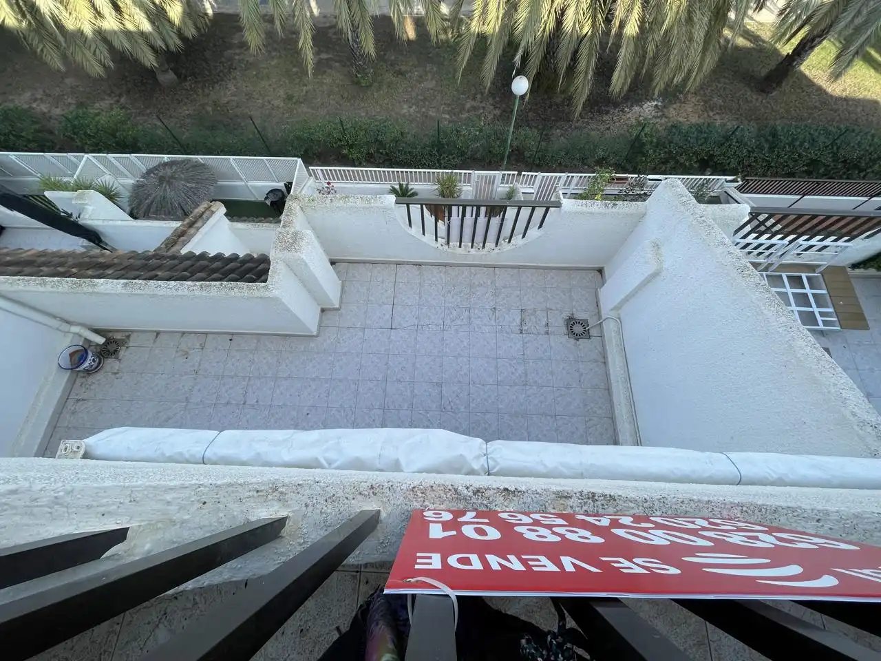 Balcony of Duplexes for sale in La Manga del Mar Menor  with Air Conditioner, Terrace and Swimming Pool