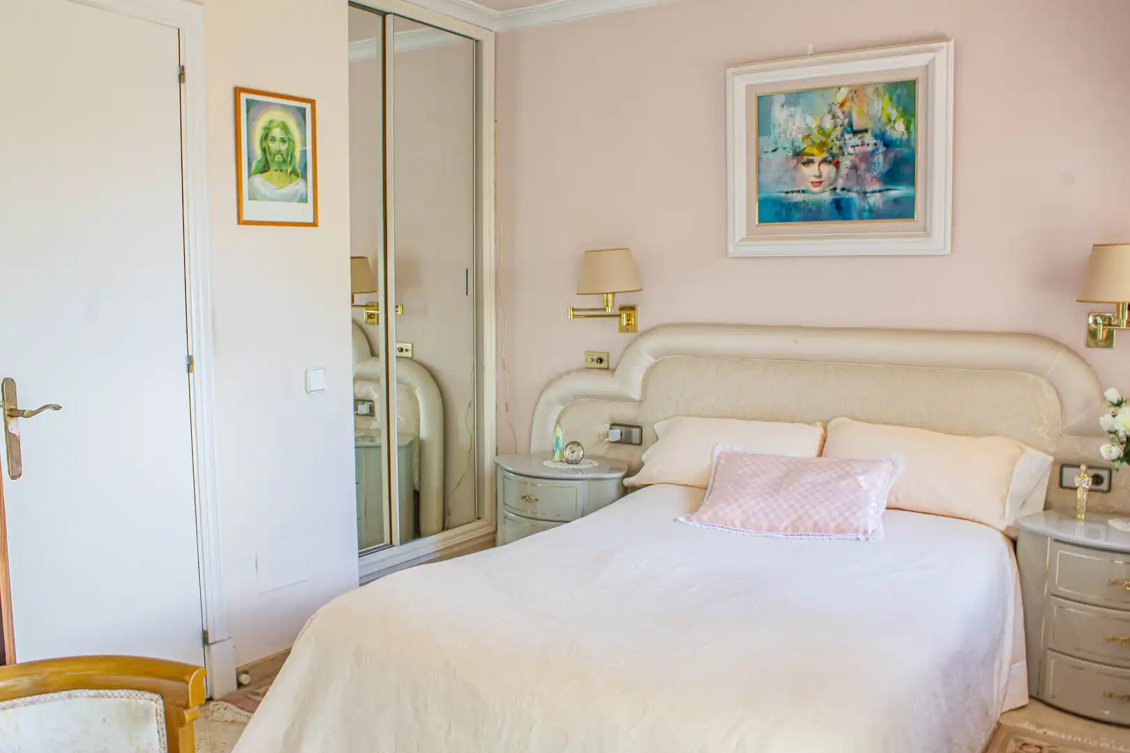 Schlafzimmer von Einfamilien-Reihenhaus zum Verkauf in Calvià mit Klimaanlage, Heizung und Terrasse