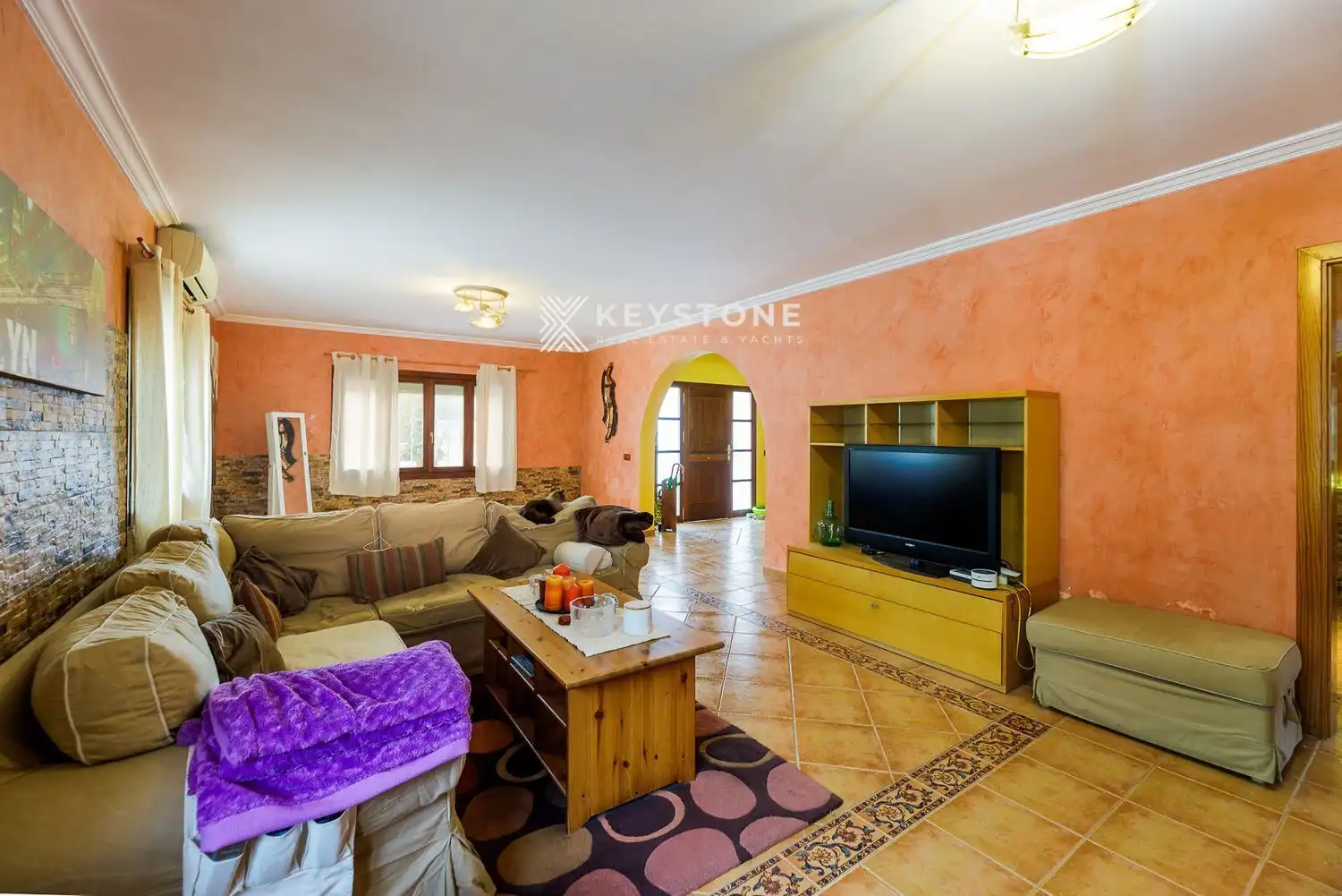 Sala de estar de Casa o chalet en venta en Calvià con Aire acondicionado, Terraza y Trastero