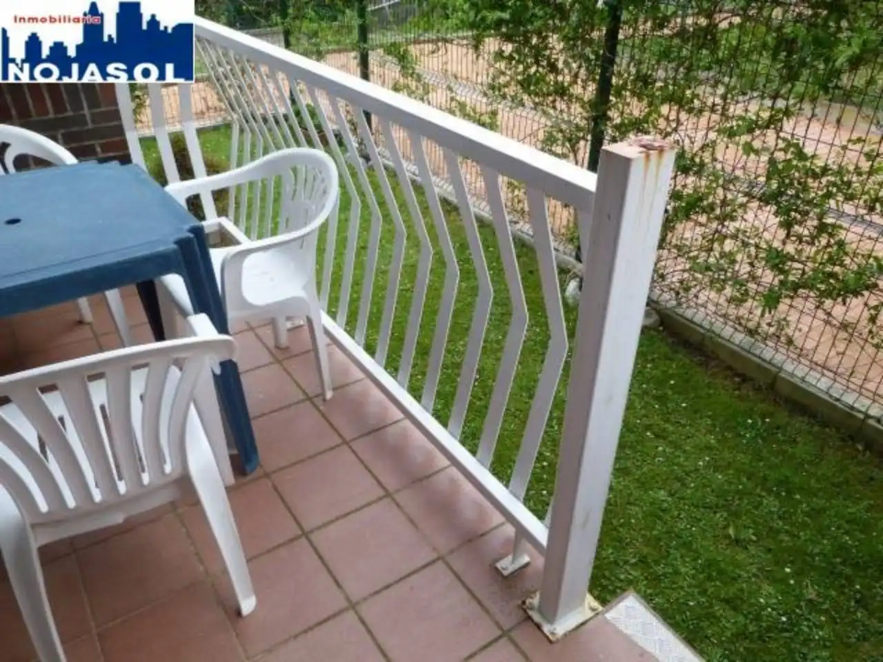 Balcony of Flat for rent in Noja  with Heating, Private garden and Terrace