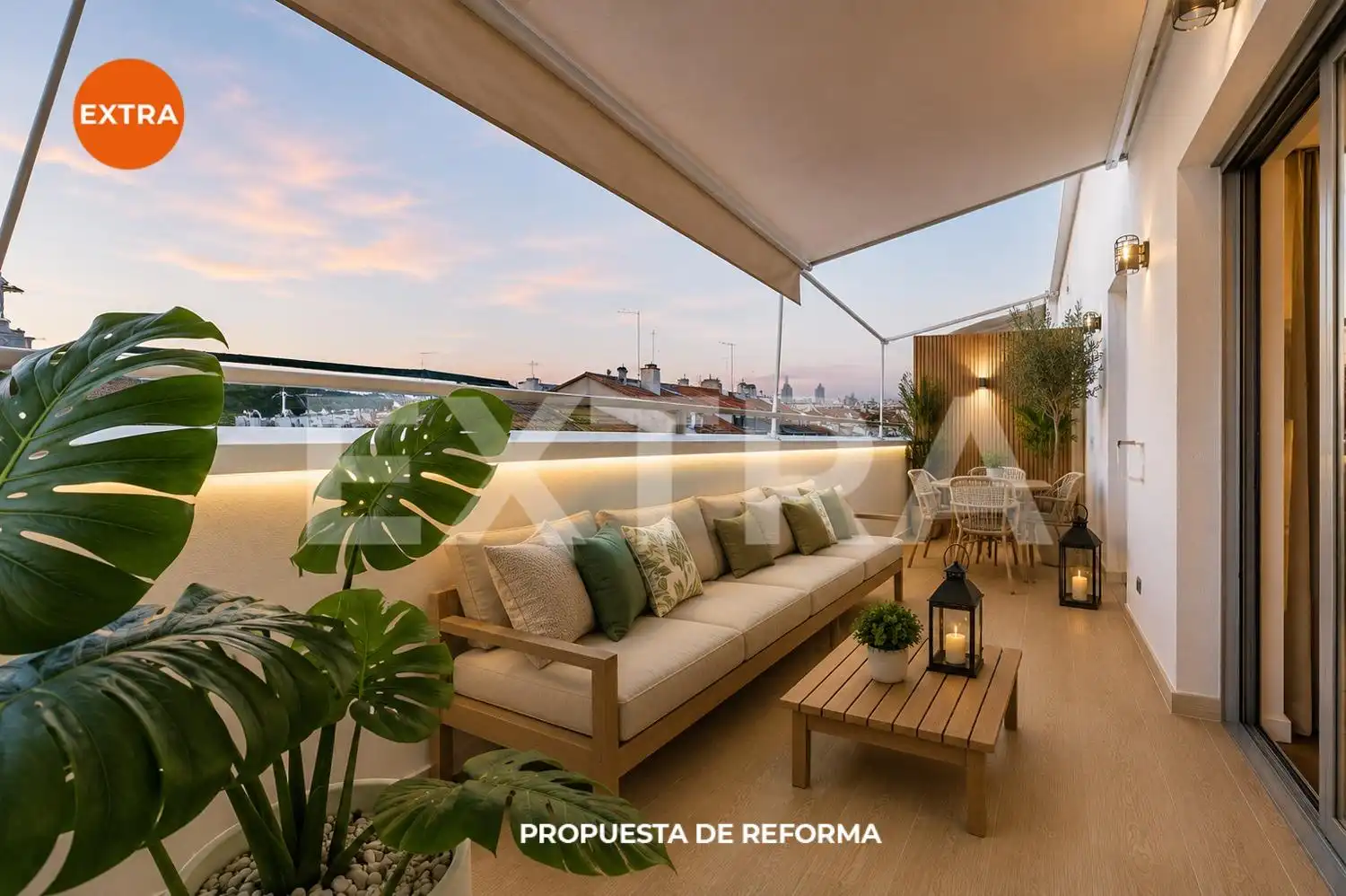 Terrassa de Àtic en venda en Madrid amb Calefacció i Parquet