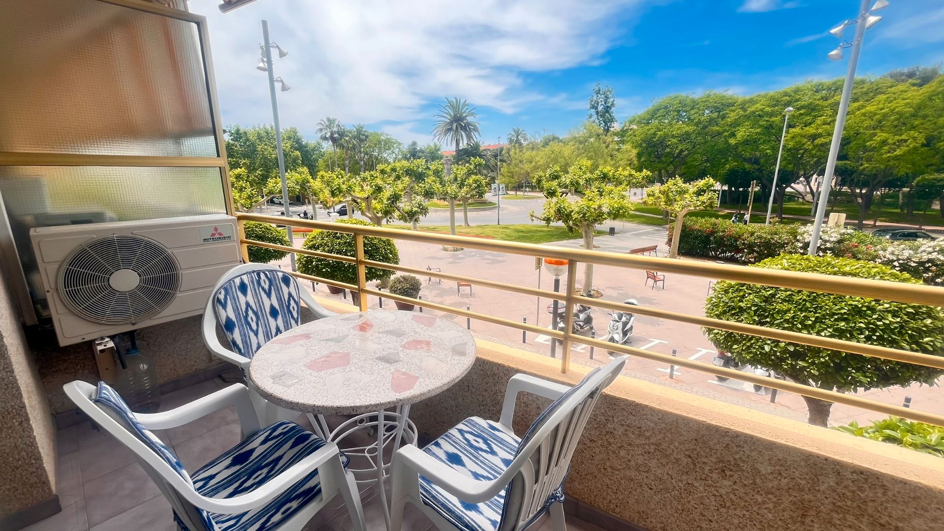 Terrace of Flat to rent in Cambrils  with Air Conditioner, Heating and Terrace