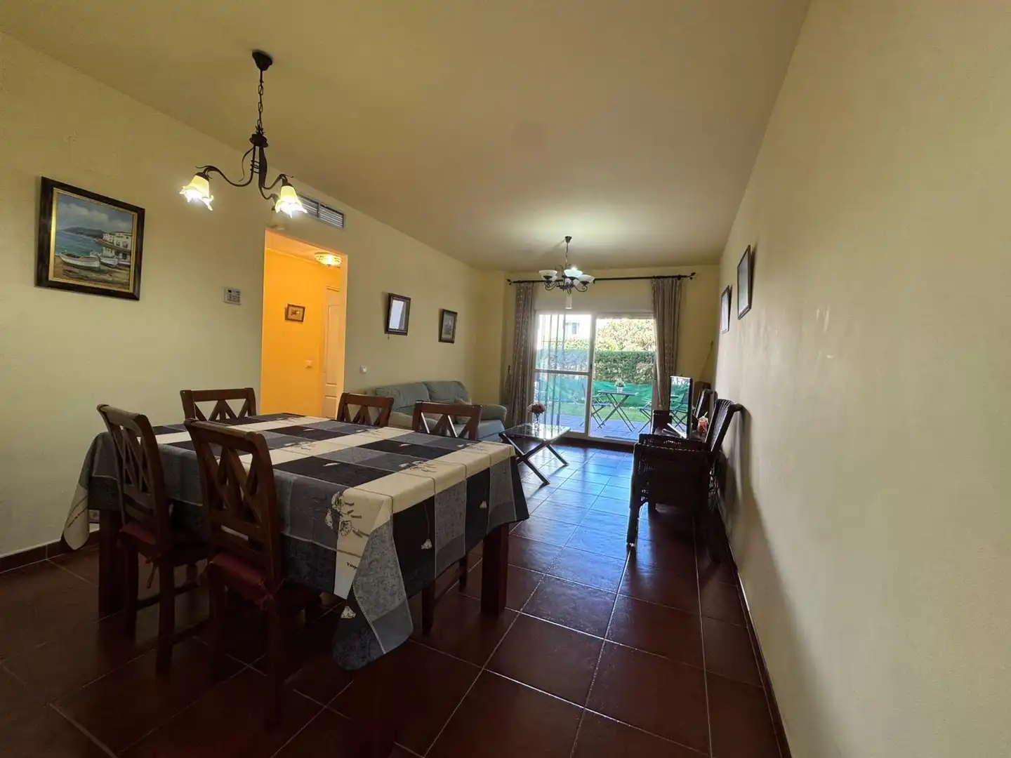 Dining room of Apartments for sale in Rota  with Air Conditioner, Private garden and Terrace