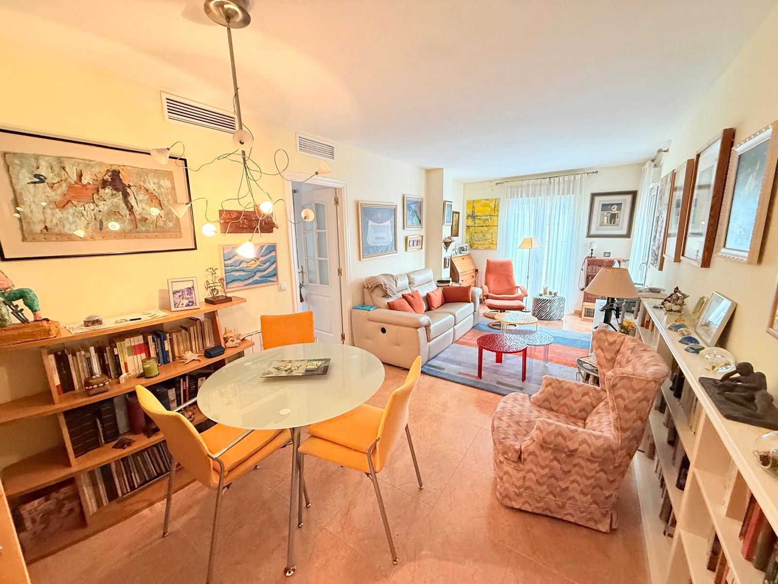 Sala d'estar de Pis en venda en Málaga Capital amb Aire condicionat, Calefacció i Terrassa