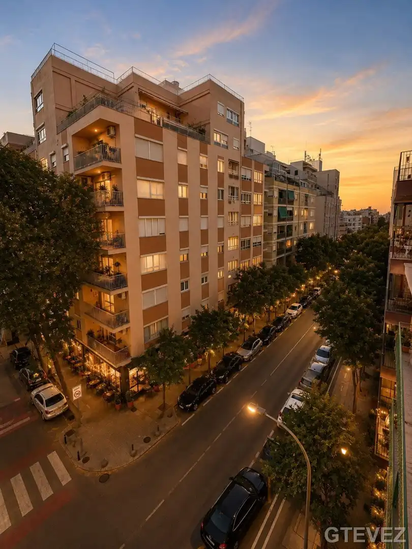 Vista exterior de Pis en venda en  Palma de Mallorca amb Calefacció, Traster i TV
