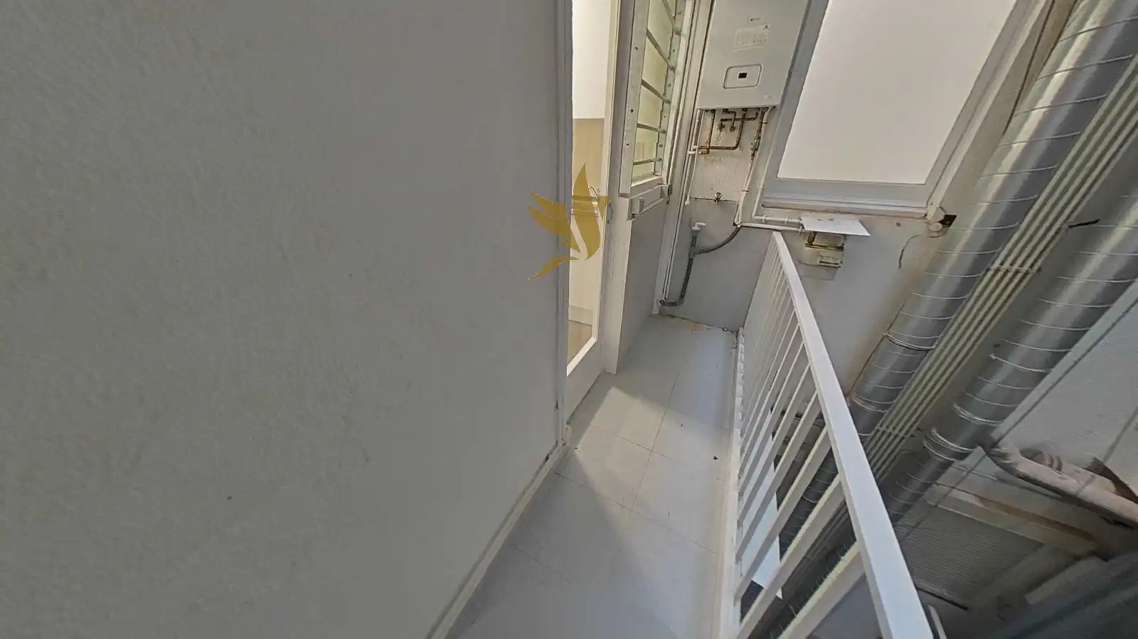 Balcony of Flat for sale in Badalona  with Heating and Terrace