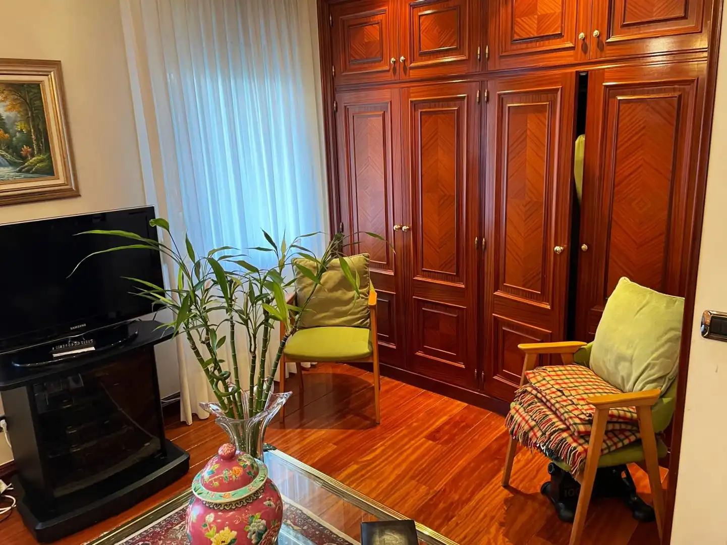 Living room of Flat for sale in Getxo   with Heating, Terrace and Storage room