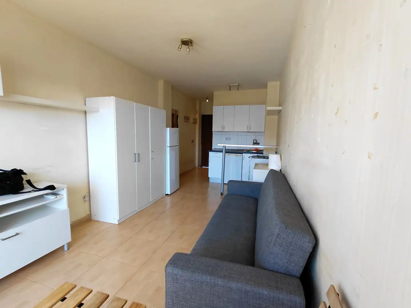 Wohnzimmer von Wohnung zum Verkauf in Benalmádena mit Klimaanlage, Terrasse und Gemeinschaftspool