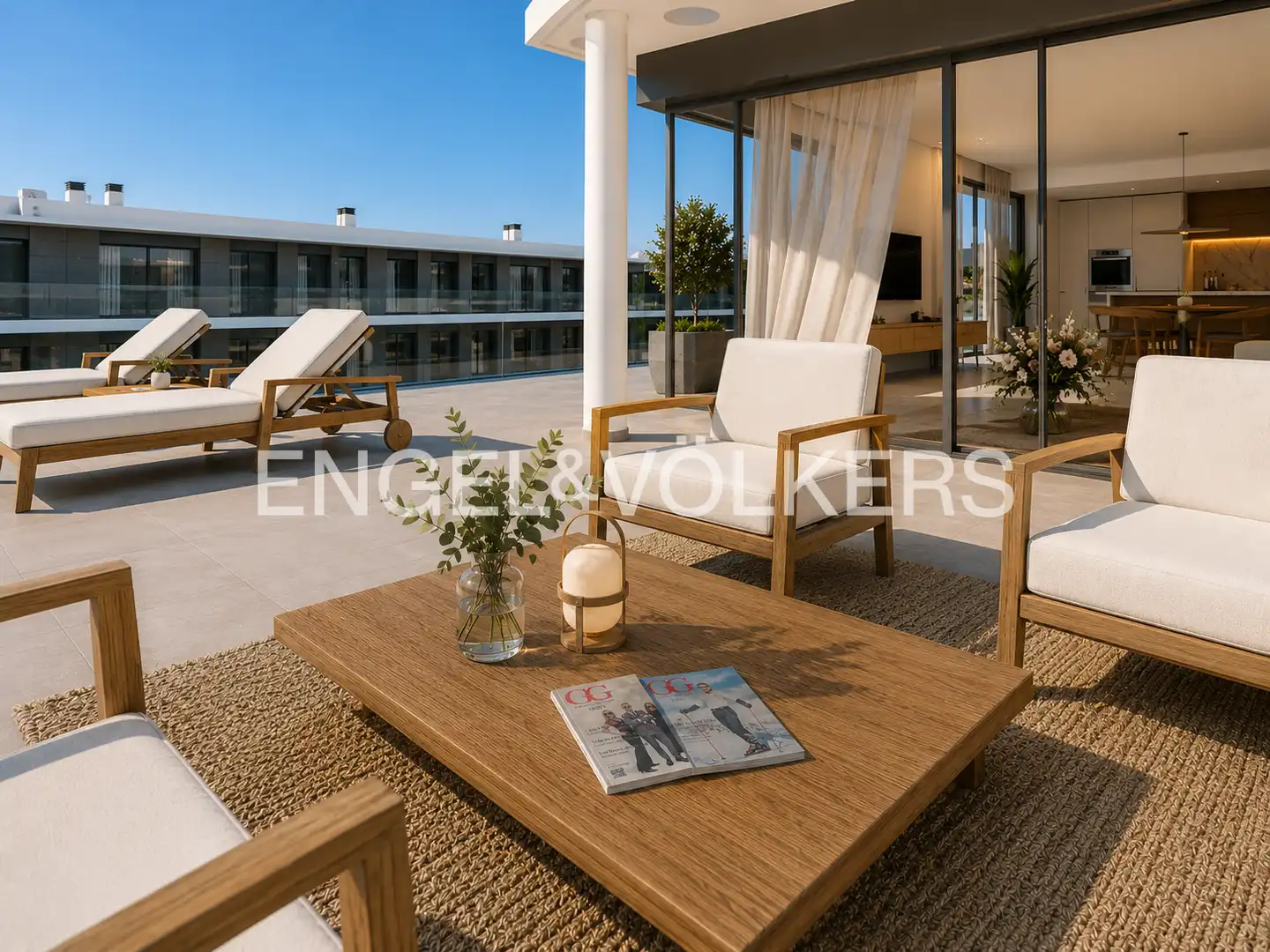 Terrasse von Dachboden zum Verkauf in Valencia mit Klimaanlage, Heizung und Terrasse