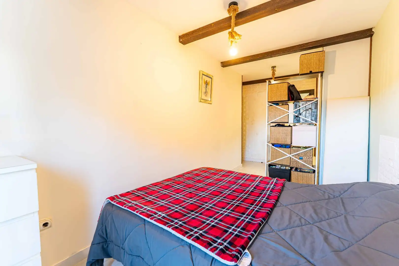 Bedroom of Flat for sale in Humanes de Madrid  with Air Conditioner, Heating and Terrace