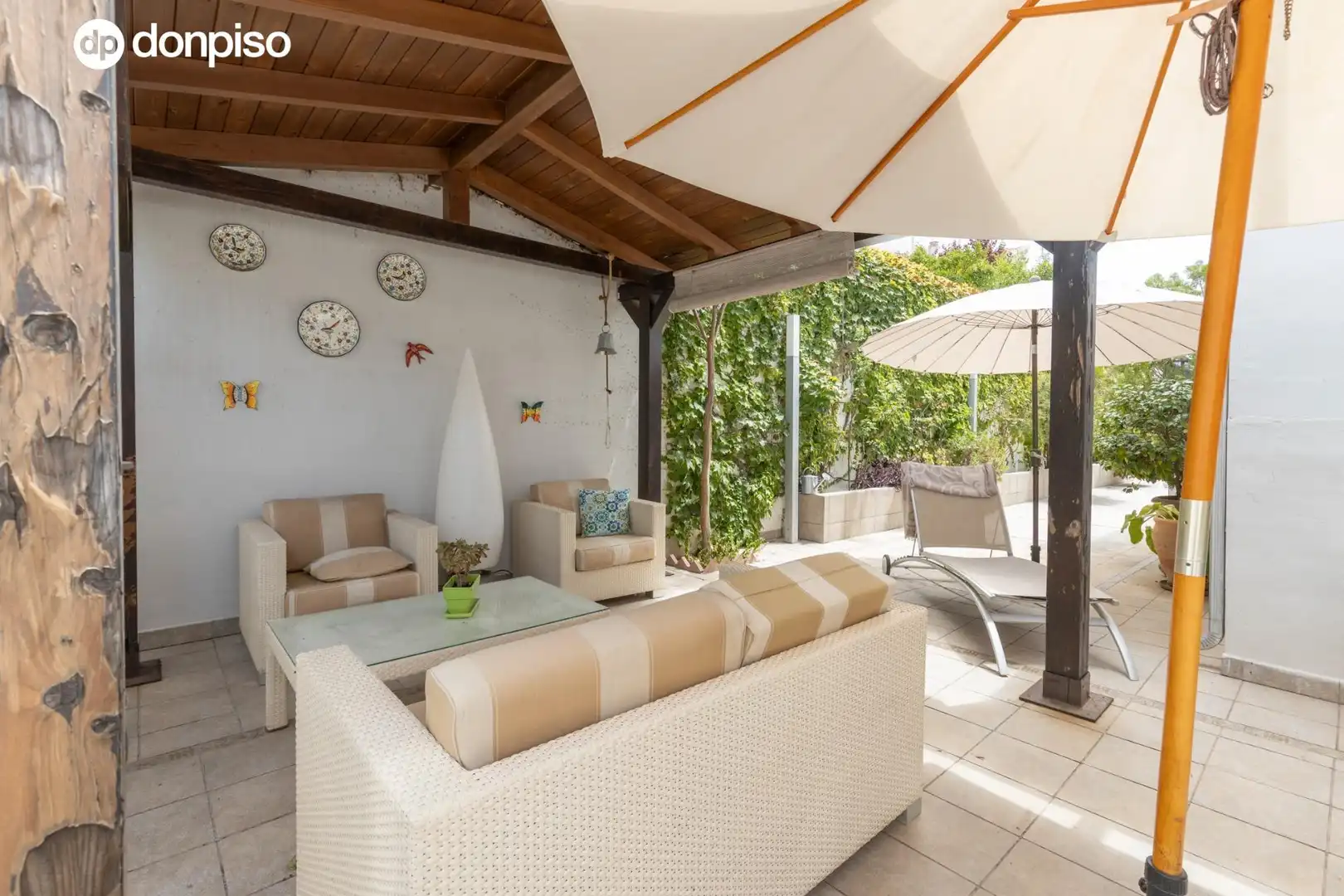 Terraza de Casa adosada en venta en Granada con Aire acondicionado, Calefacción y Balcón
