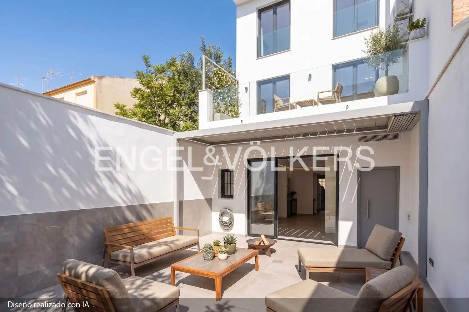 Terraza de Casa o chalet en venta en La Pobla de Vallbona con Aire acondicionado, Calefacción y Terraza