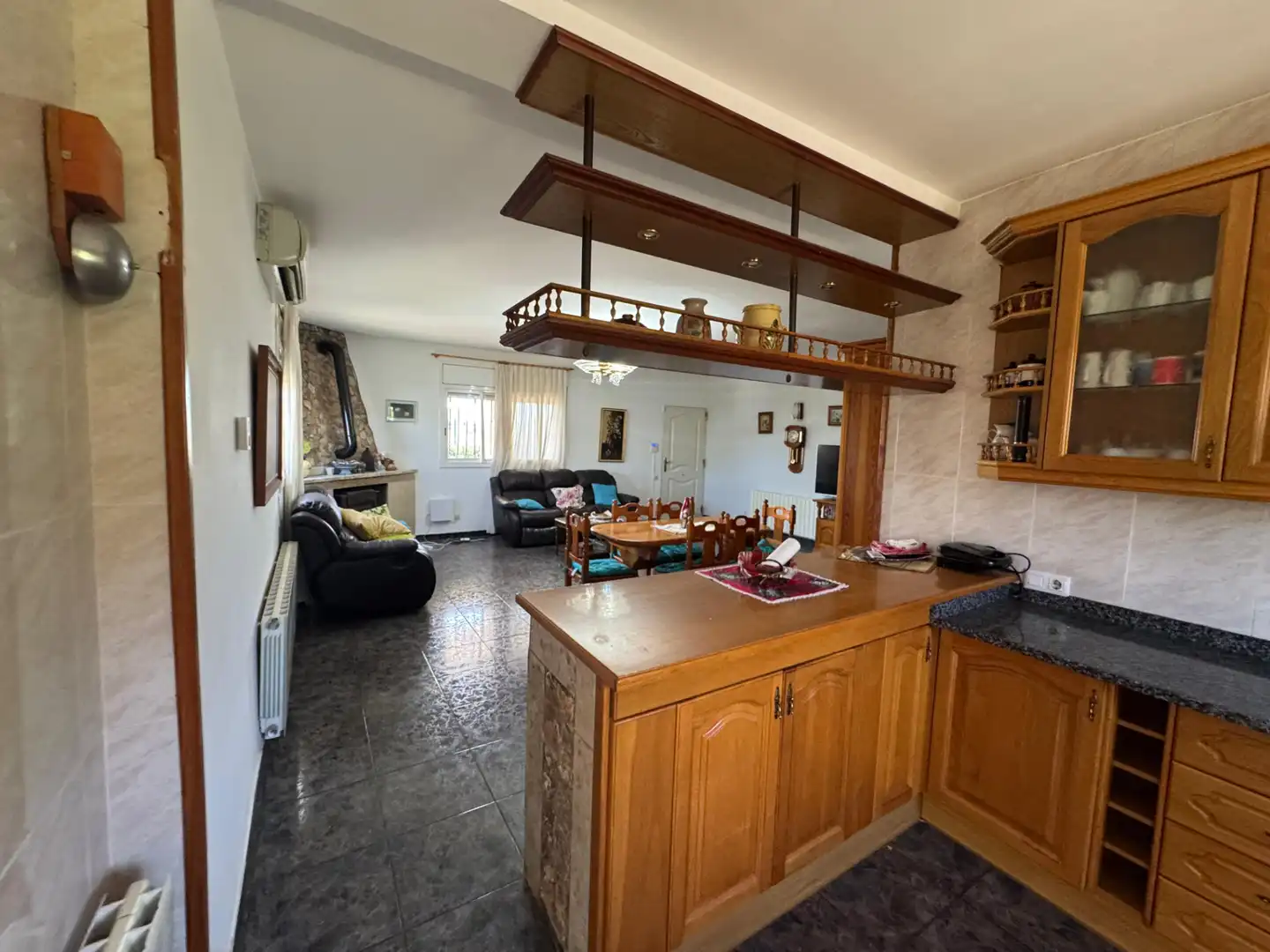 Cocina de Casa o chalet en venta en El Montmell con Jardín privado, Terraza y Amueblado