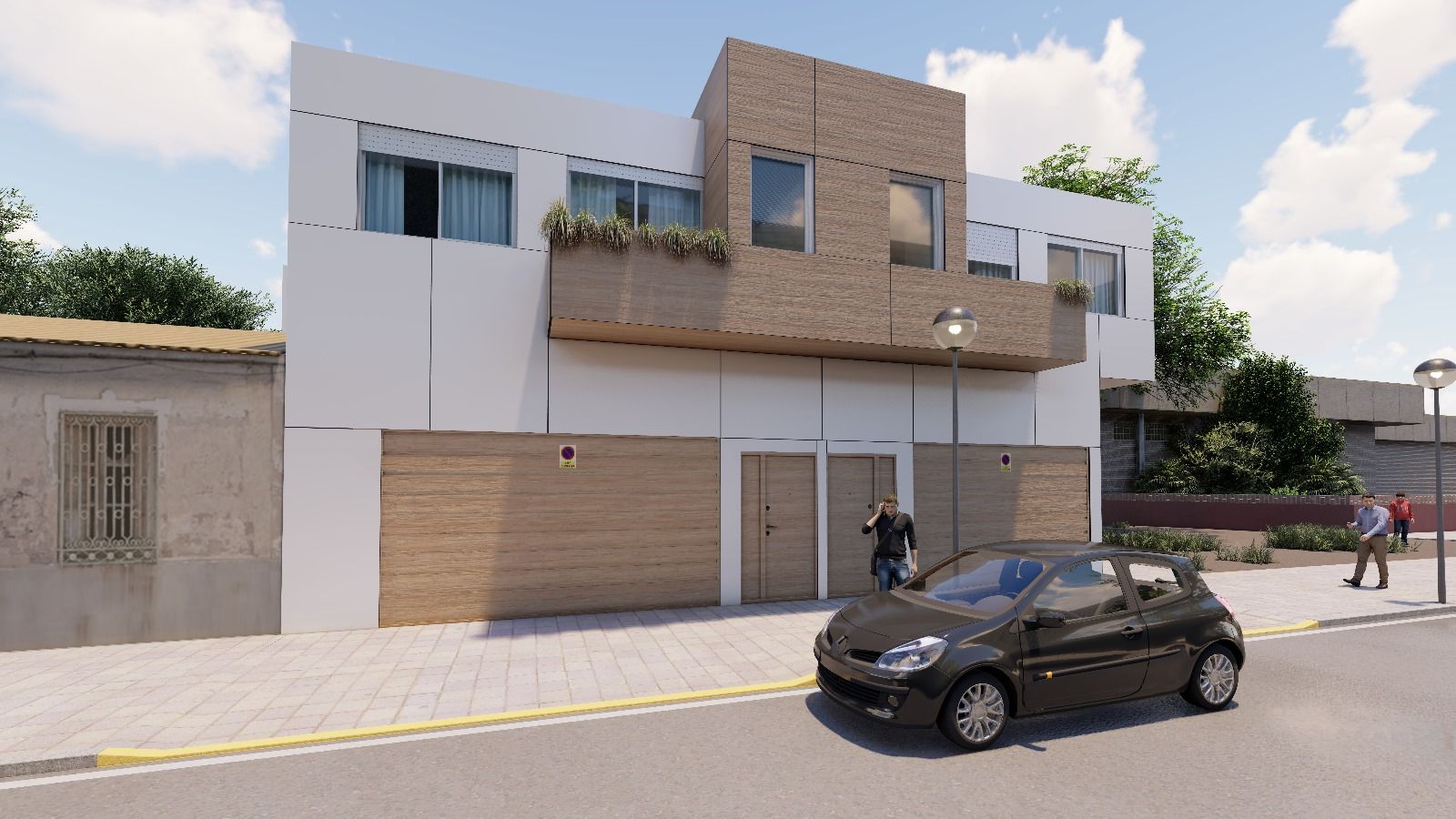 Vista exterior de Casa o xalet en venda en Ciudad Real Capital amb Aire condicionat, Calefacció i Terrassa