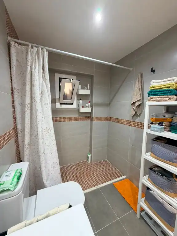 Bathroom of Flat for sale in Ripollet  with Parquet flooring and Terrace