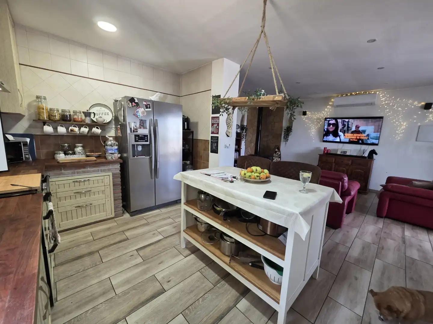 Cocina de Finca rústica en venta en Cártama con Aire acondicionado, Jardín privado y Terraza