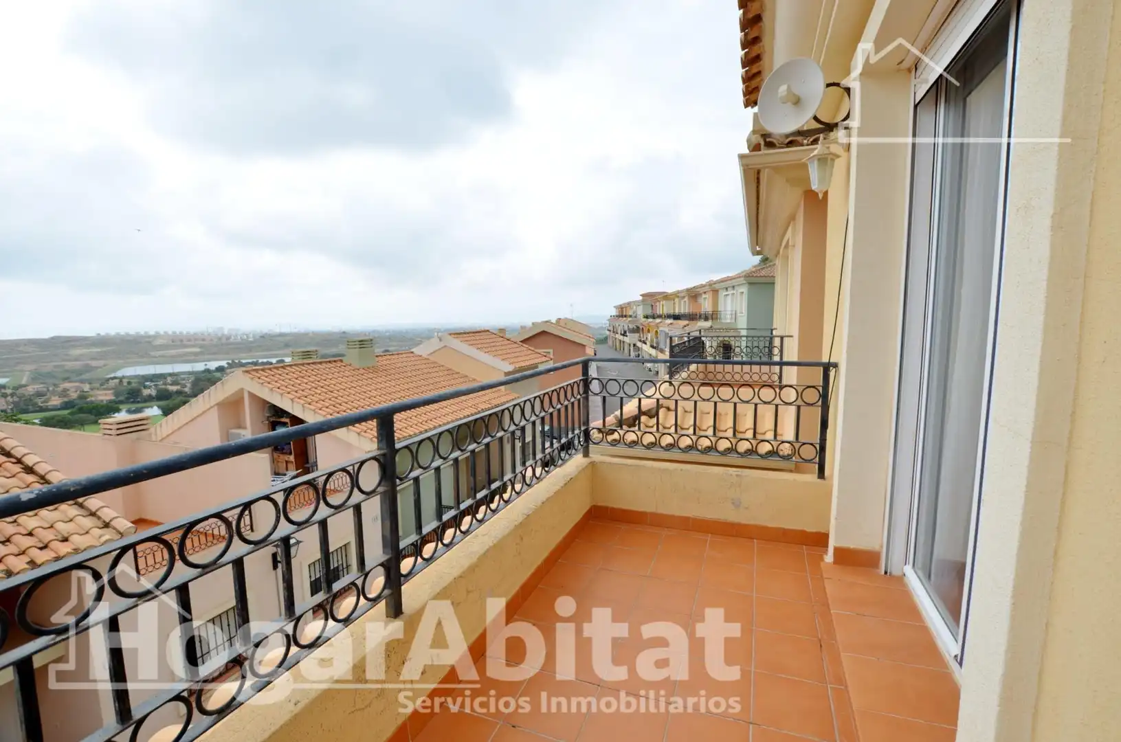 Balcony of Detached homes for sale in Mutxamel  with Air Conditioner, Heating and Private garden