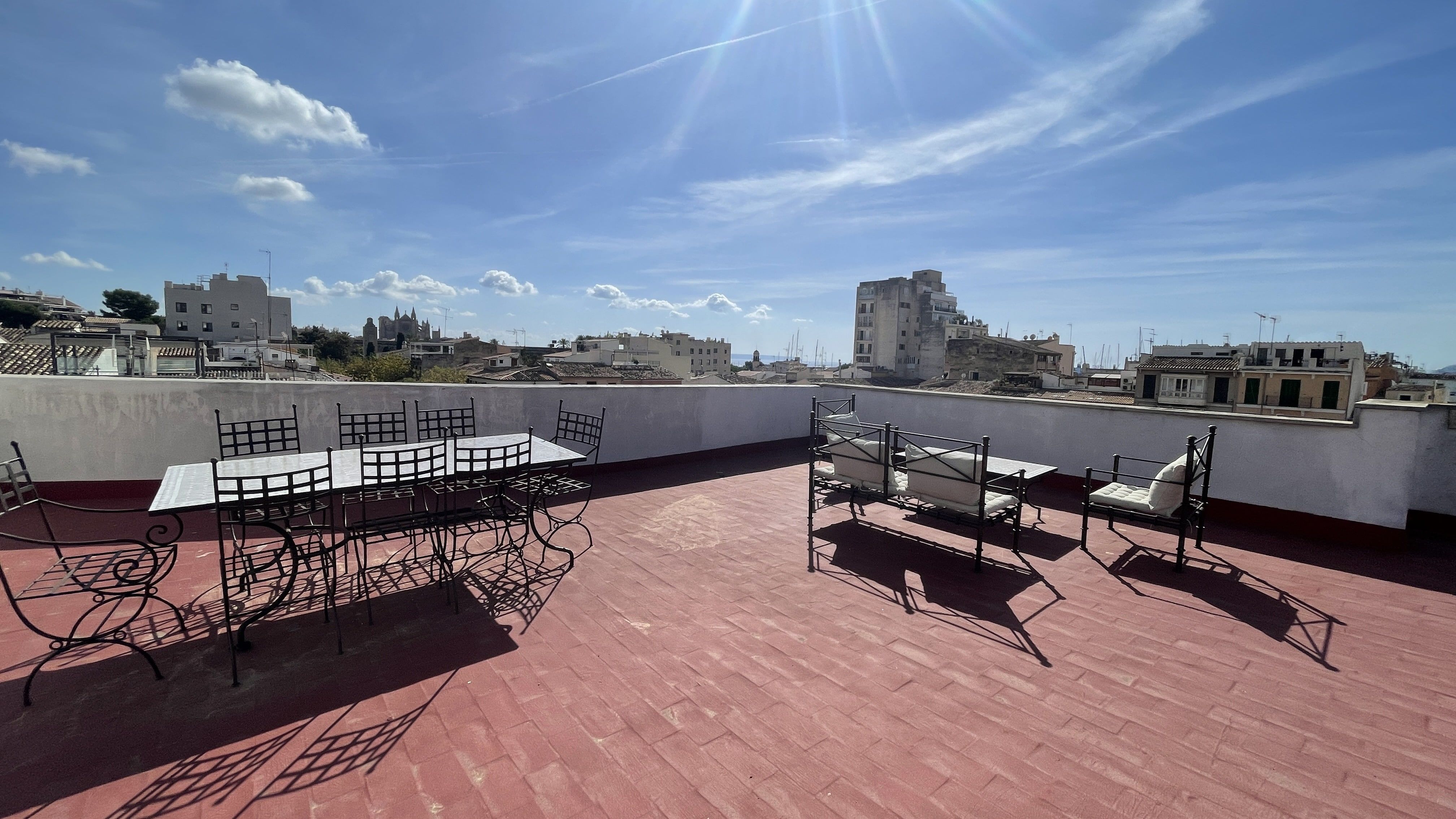 Terrace of Apartment to rent in  Palma de Mallorca  with Air Conditioner and Furnished