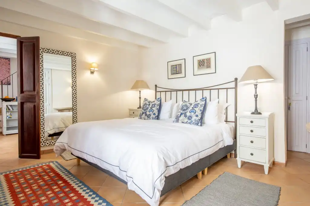 Schlafzimmer von Einfamilien-Reihenhaus zum Verkauf in Pollença mit Terrasse und Schwimmbad