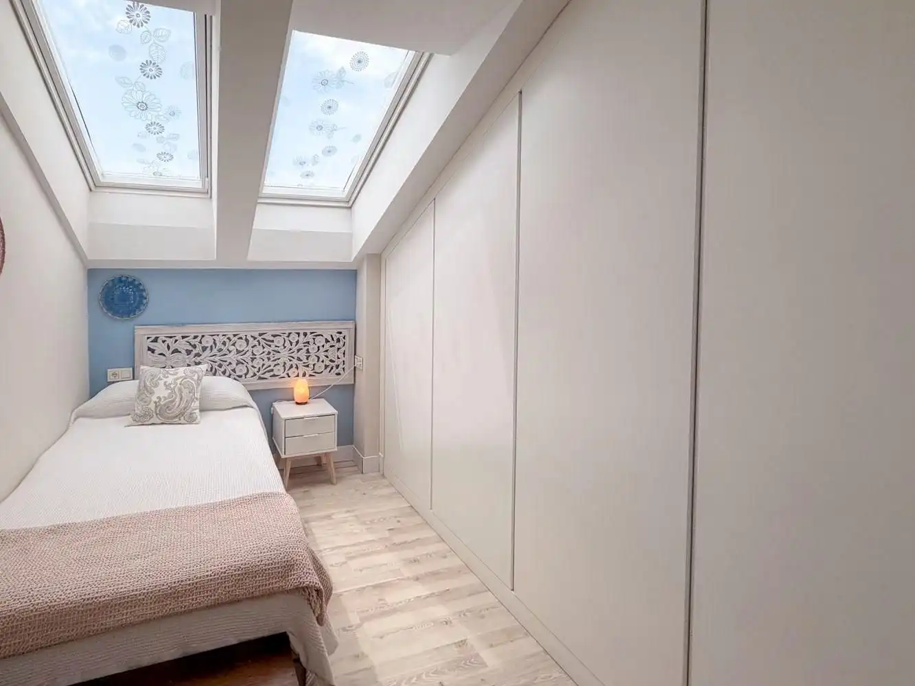 Schlafzimmer von Dachboden zum Verkauf in Illescas mit Klimaanlage, Heizung und Terrasse