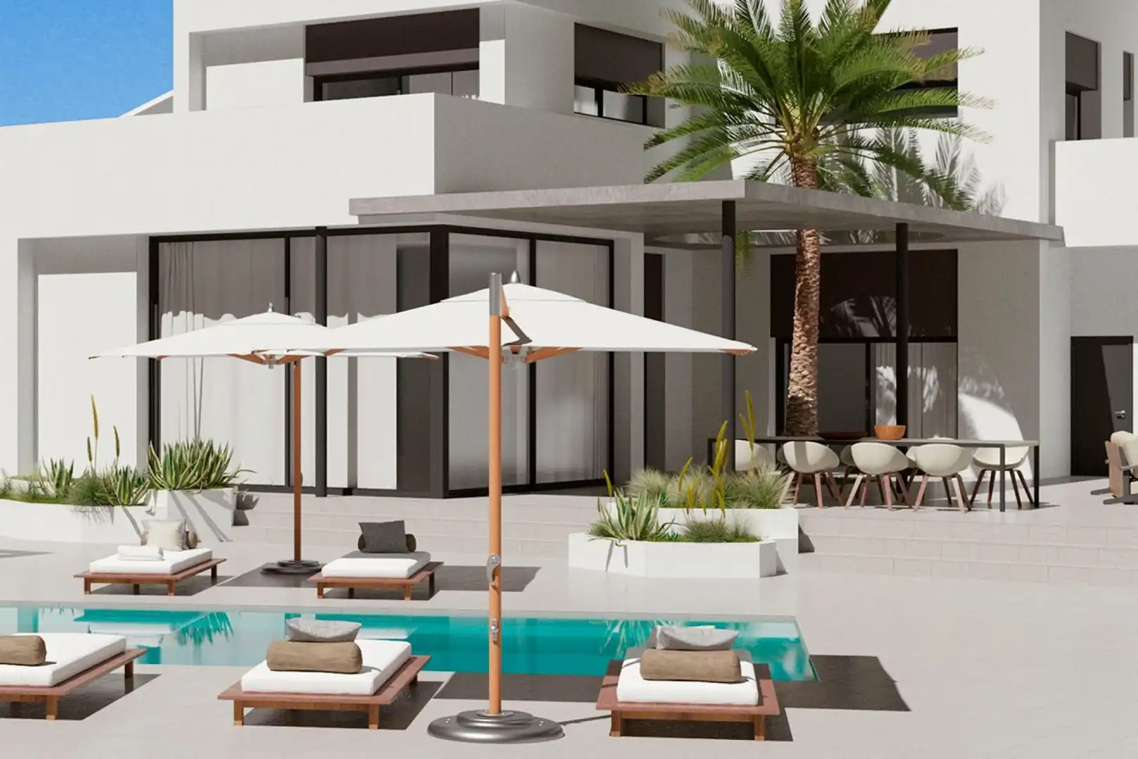 Villa mit Terrasse zum Verkauf in Urb. Marina-Comercial, imagen 4