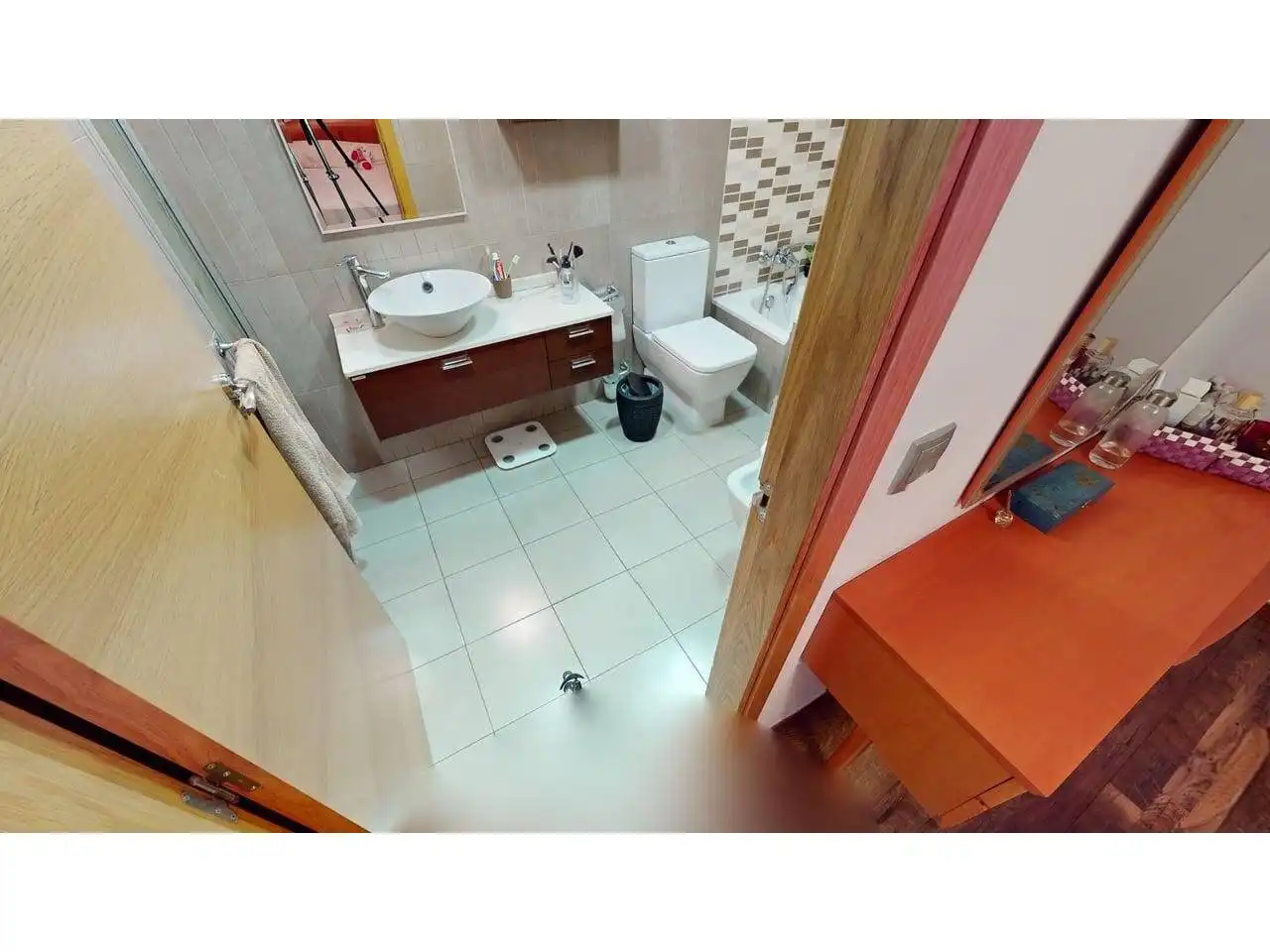 Baño de Dúplex en venta en Caravaca de la Cruz con Aire acondicionado, Calefacción y Terraza