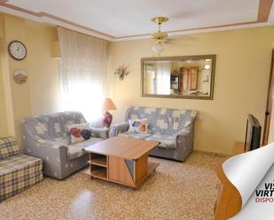 Living room of Flat for sale in Burriana / Borriana  with Air Conditioner and Balcony