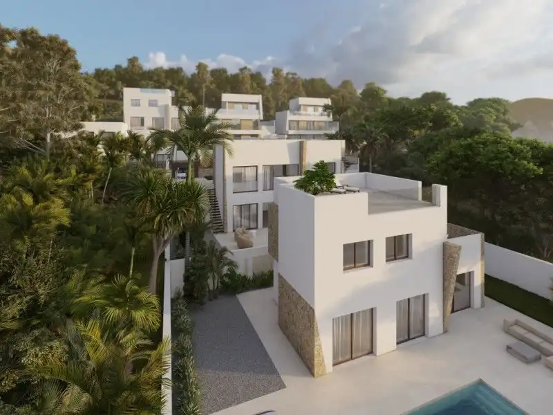Villa mit Pool zum Verkauf in Finestrat Pueblo, imagen 3