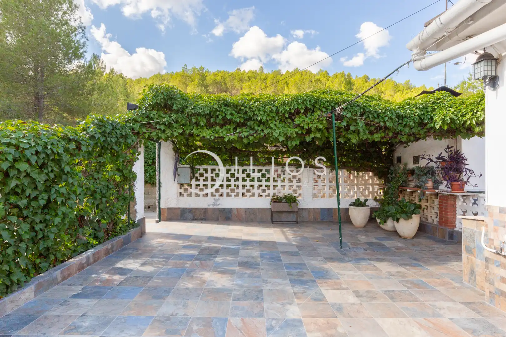 Terrassa de Finca rústica en venda en Buñol amb Aire condicionat, Calefacció i Jardí privat