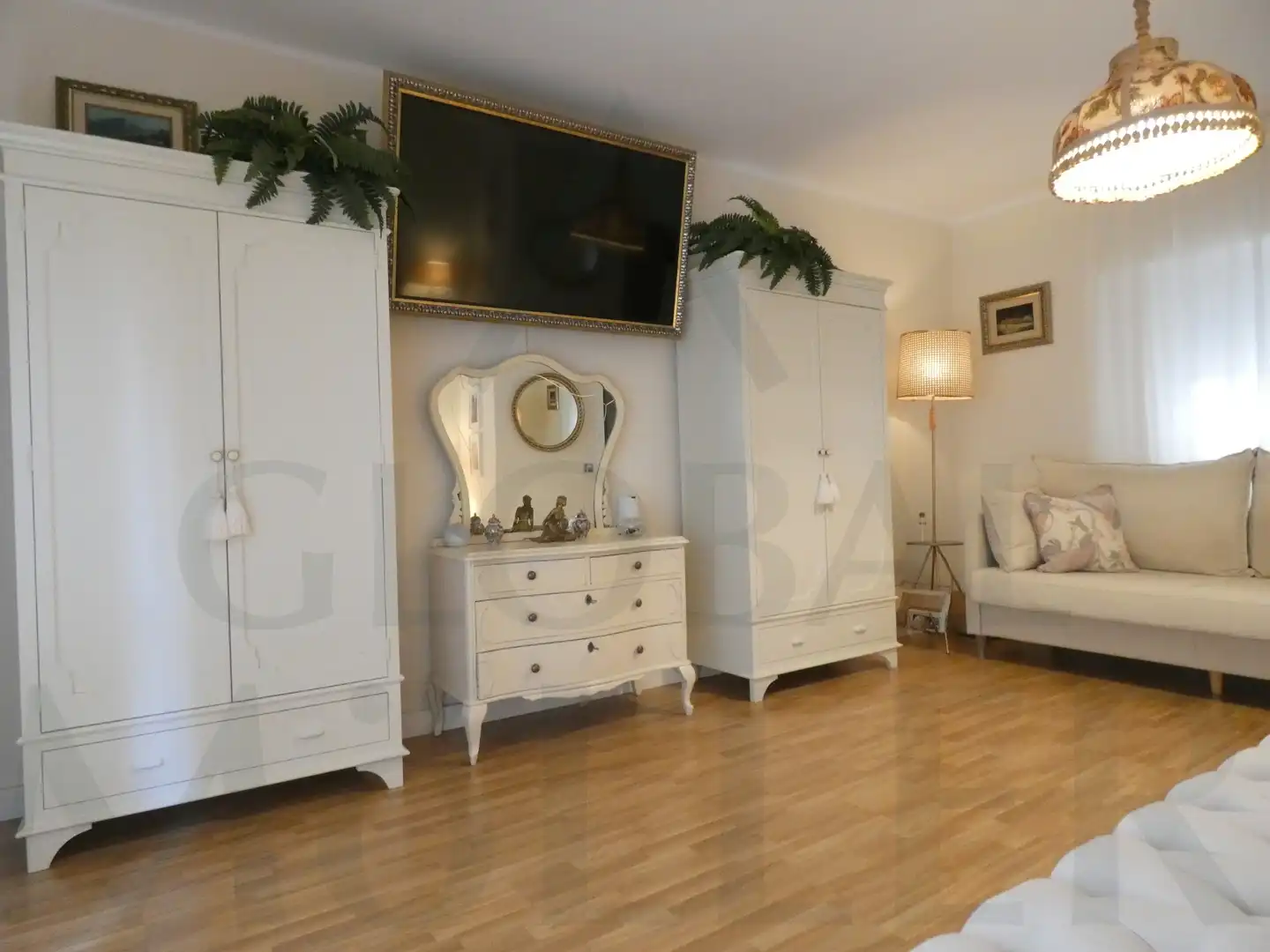 Sala de estar de Piso en venta en Cartagena con Aire acondicionado, Calefacción y Amueblado