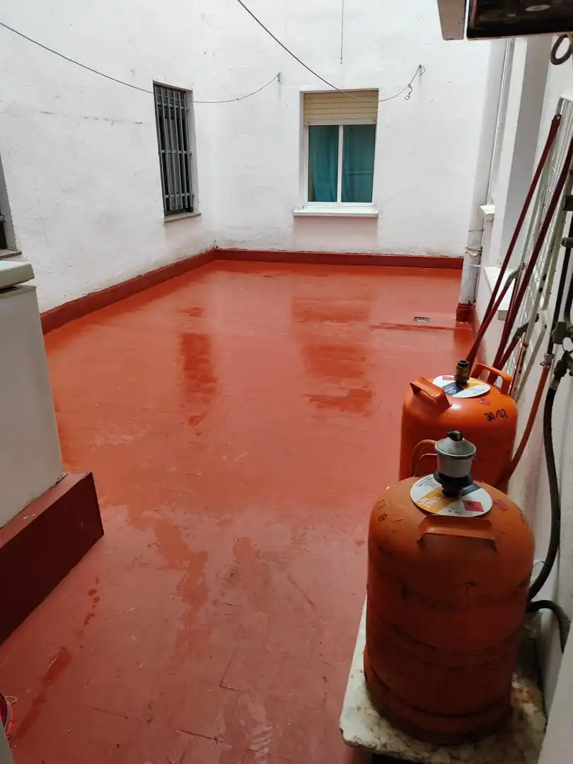 Terrasse von Wohnung zur Miete in Cáceres mit Terrasse, Möbliert und Balkon