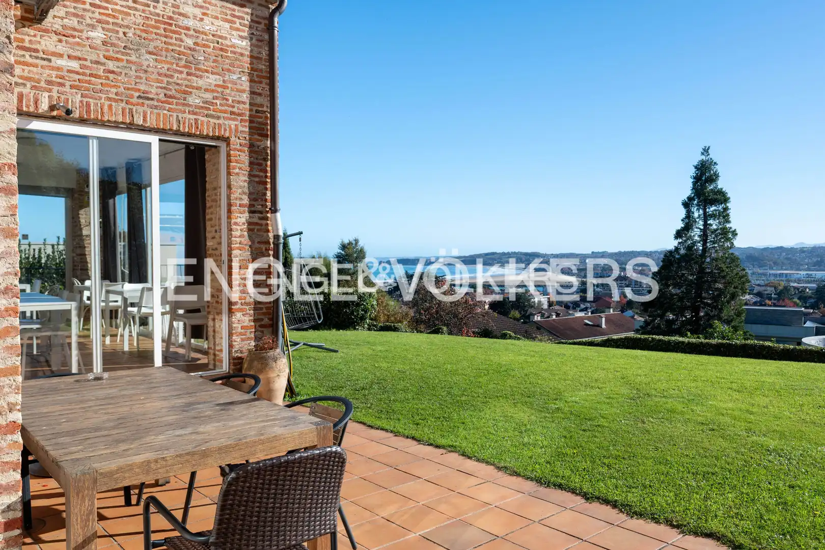 Terraza de Finca rústica en venta en Hondarribia con Aire acondicionado, Calefacción y Jardín privado