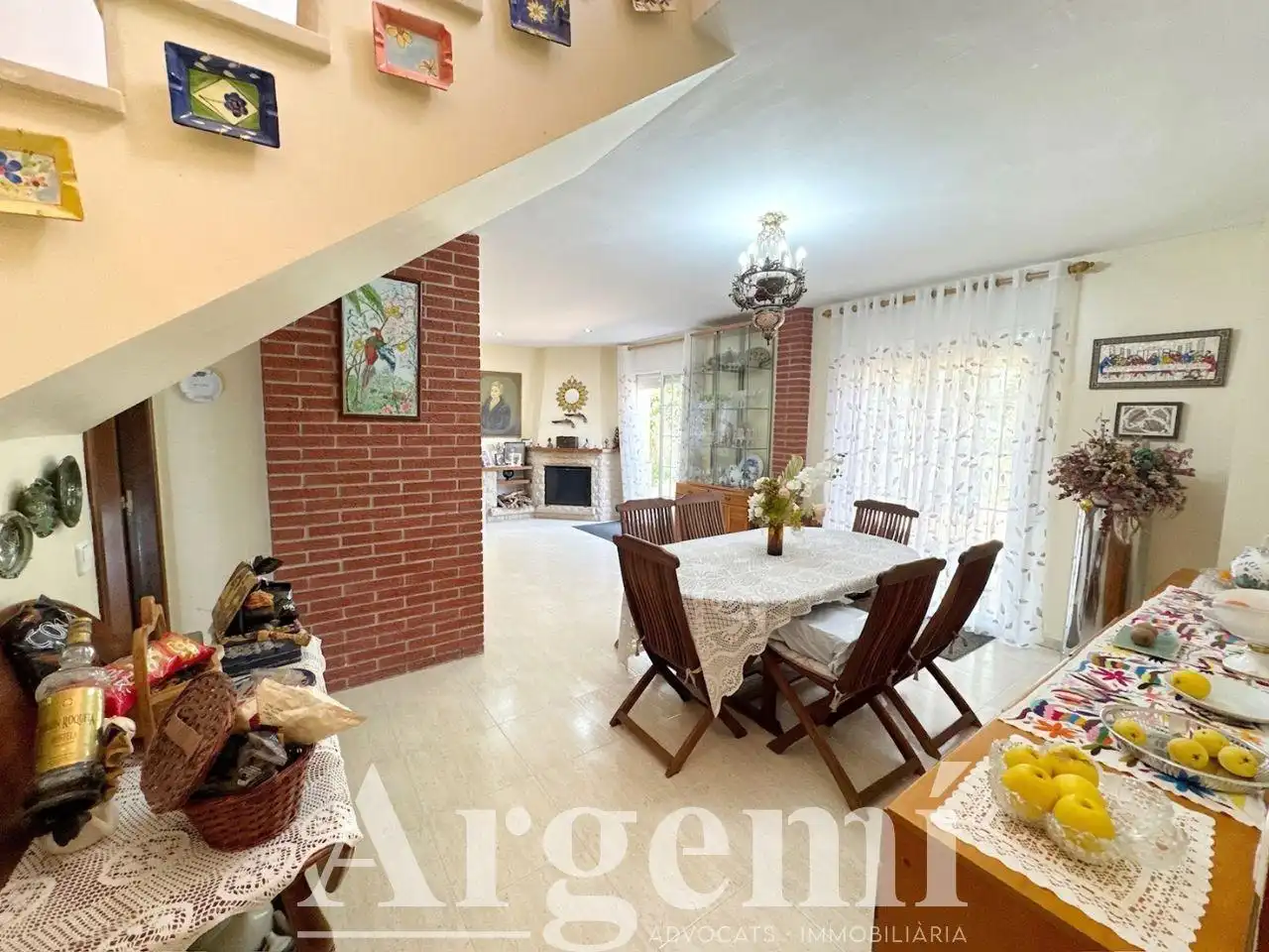 Comedor de Casa o chalet en venta en Caldes de Montbui con Aire acondicionado, Calefacción y Jardín privado