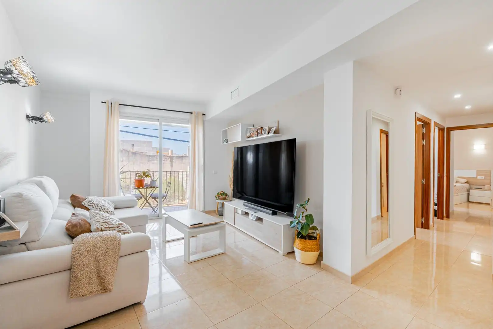 Sala d'estar de Apartament en venda en Campos amb Aire condicionat, Calefacció i Traster