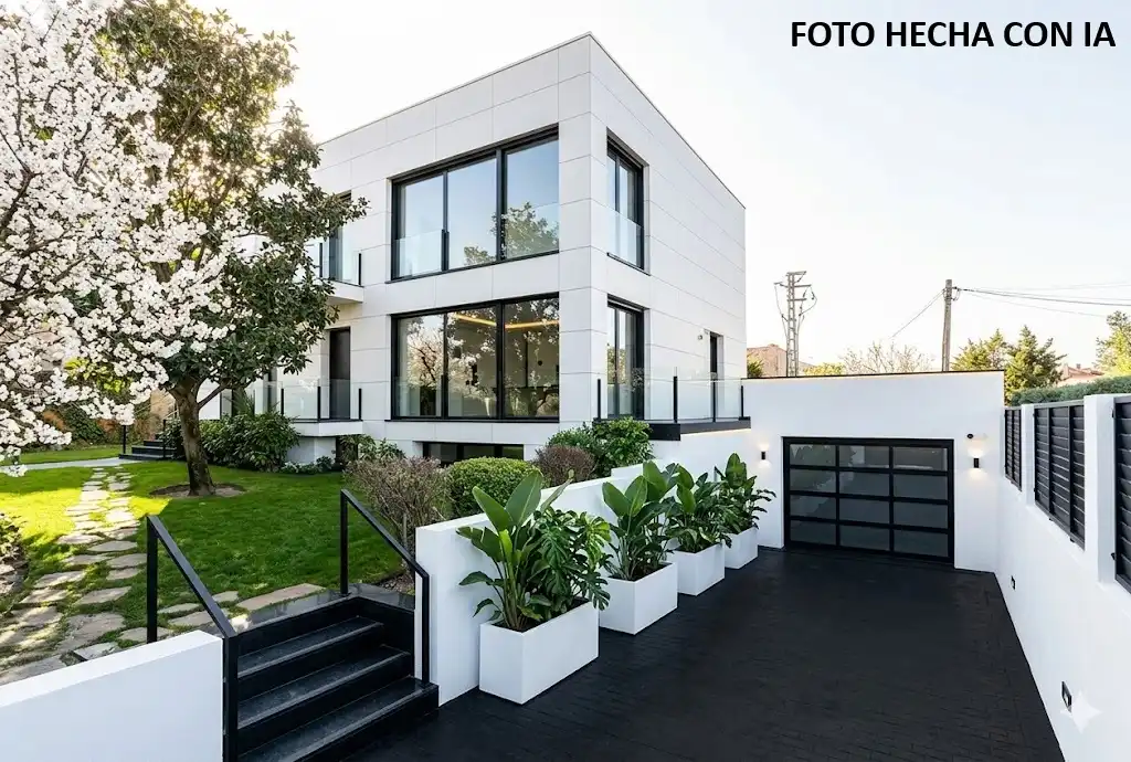 Vista exterior de Casa o xalet en venda en Pozuelo de Alarcón amb Aire condicionat, Calefacció i Jardí privat