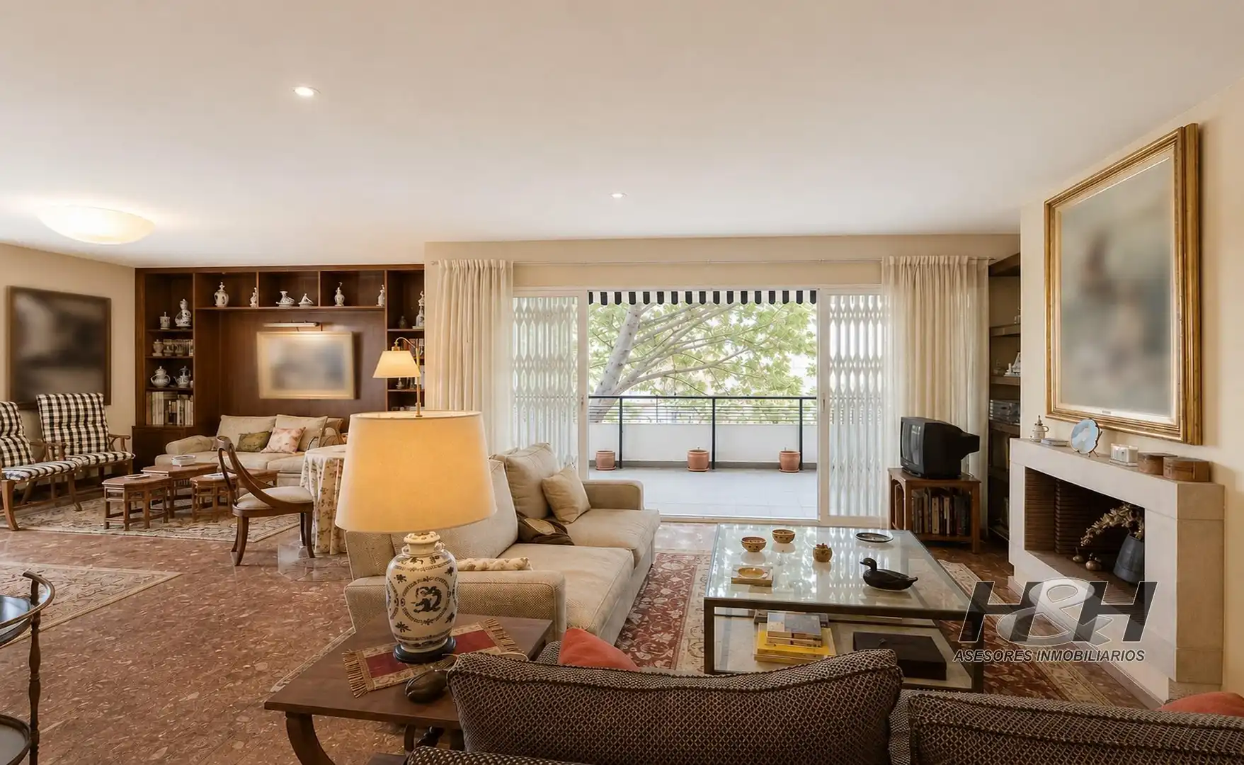 Sala de estar de Piso en venta en Náquera con Jardín privado, Terraza y Balcón