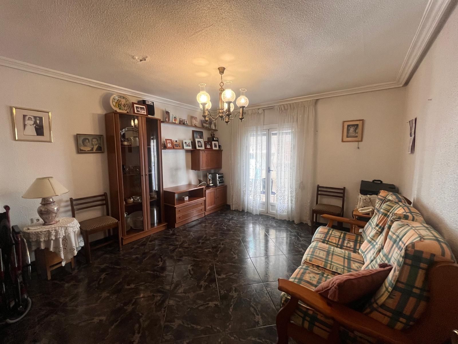 Sala de estar de Piso en venta en Elche / Elx con Balcón