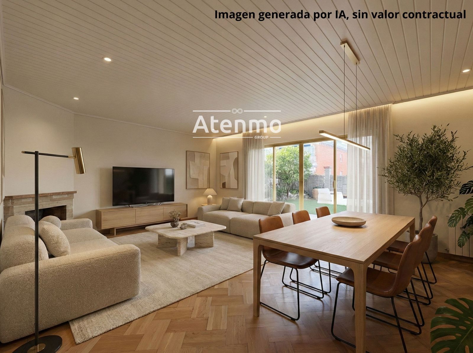 Living room of Flat for sale in  Barcelona Capital  with Heating, Private garden and Terrace
