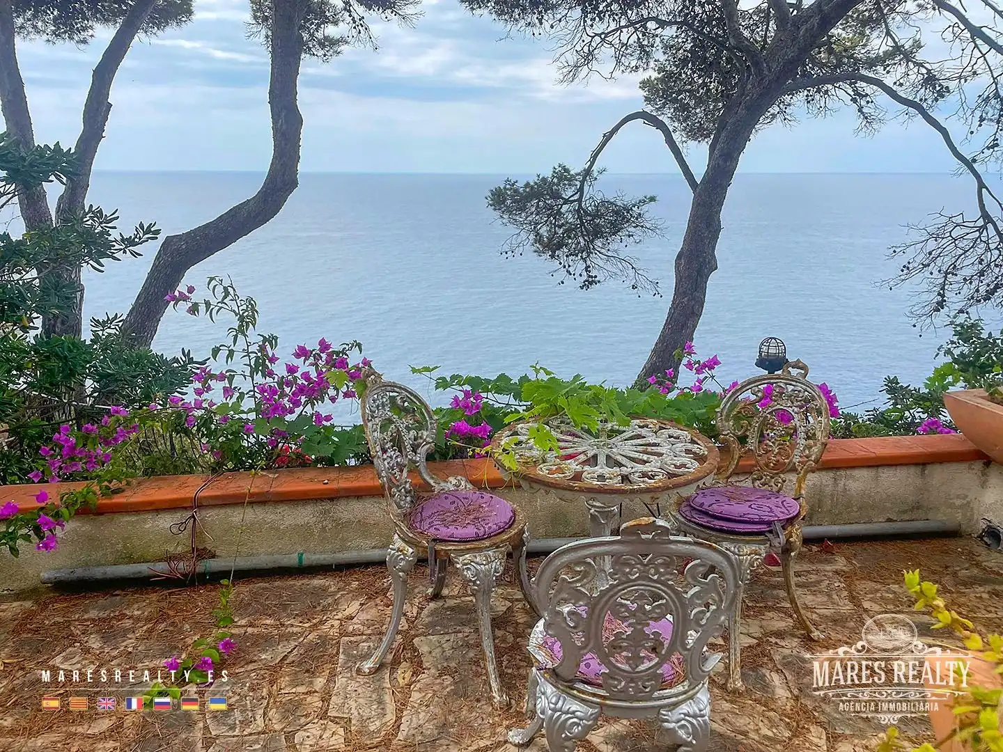 Terraza de Casa o chalet en venta en Lloret de Mar con Calefacción, Jardín privado y Piscina