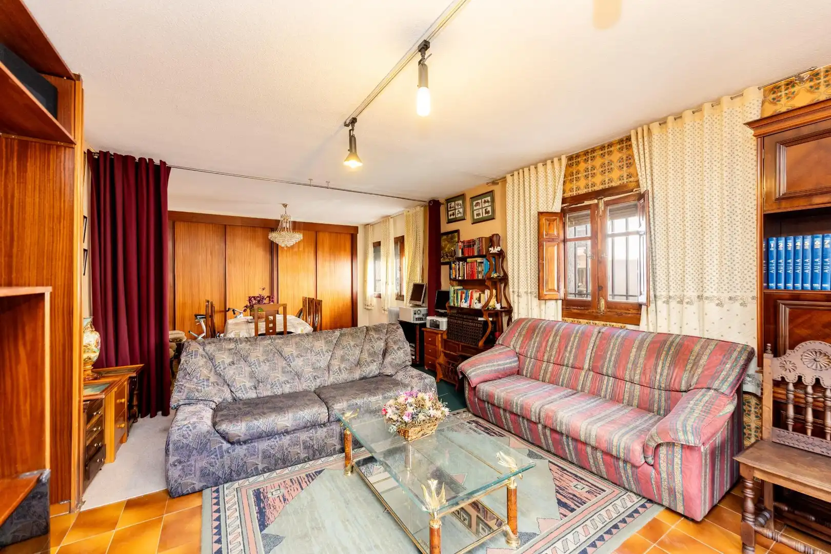 Living room of Houses for sale in Fresnedillas de la Oliva  with Heating