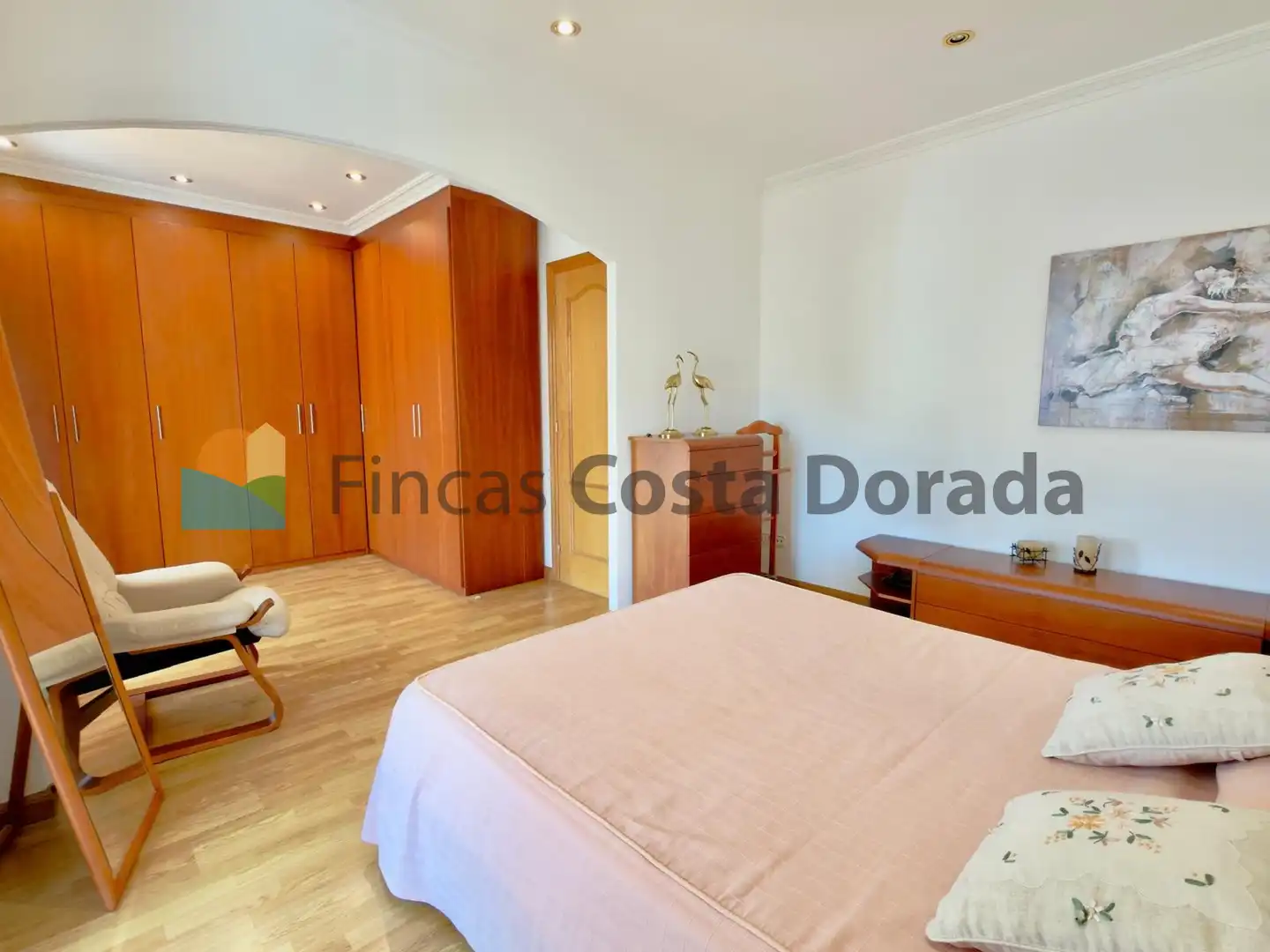 Bedroom of Houses for sale in Cubelles  with Air Conditioner, Private garden and Parquet flooring