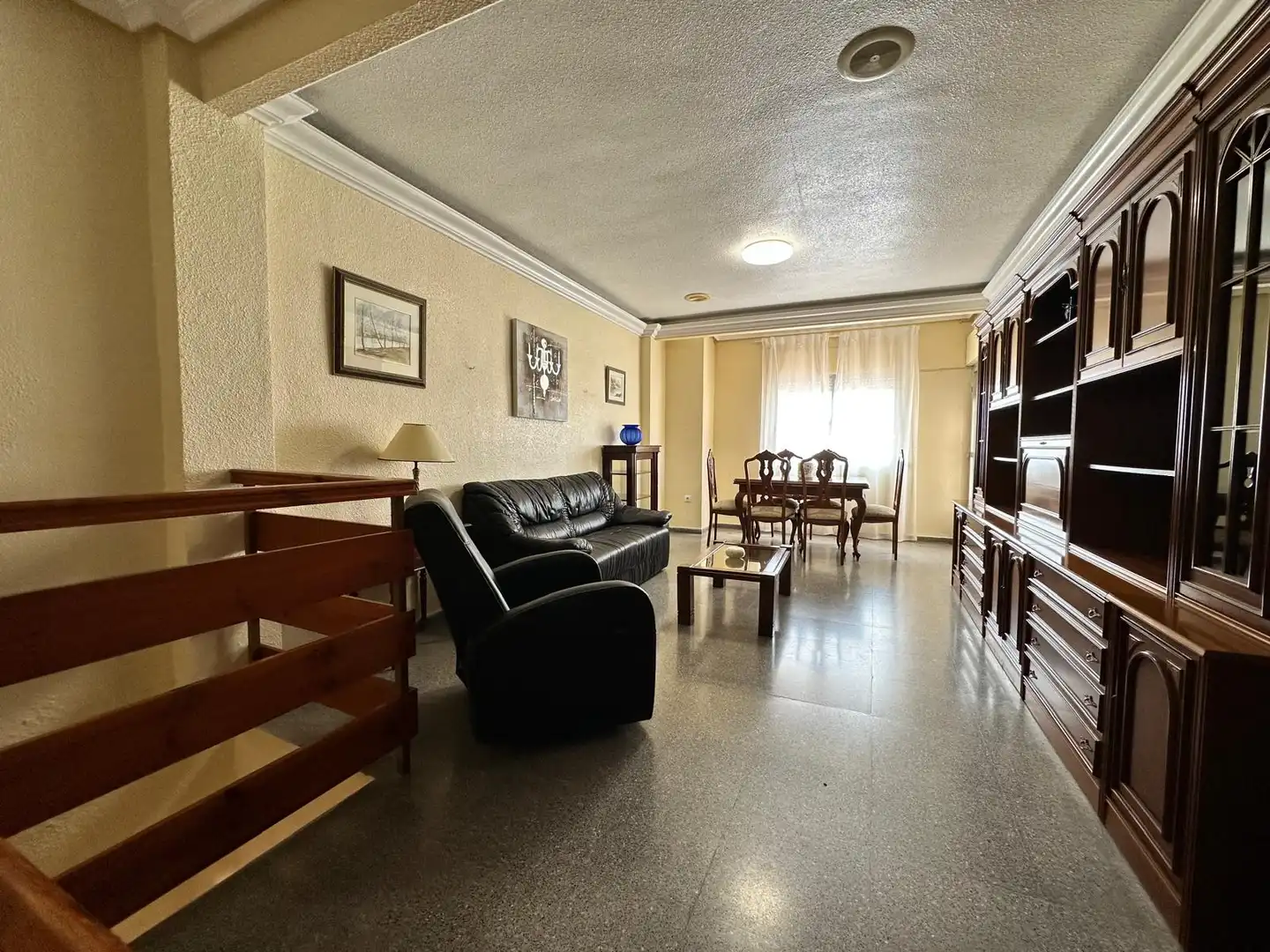Sala de estar de Casa adosada de alquiler en Torre-Pacheco con Aire acondicionado, Terraza y Amueblado
