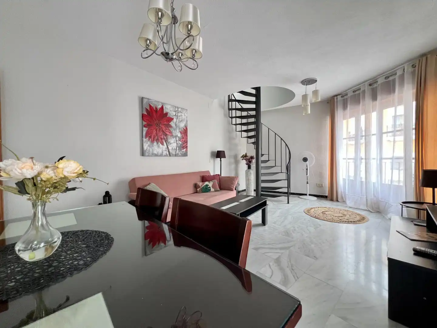 Sala de estar de Piso en venta en Córdoba con Aire acondicionado, Calefacción y Terraza