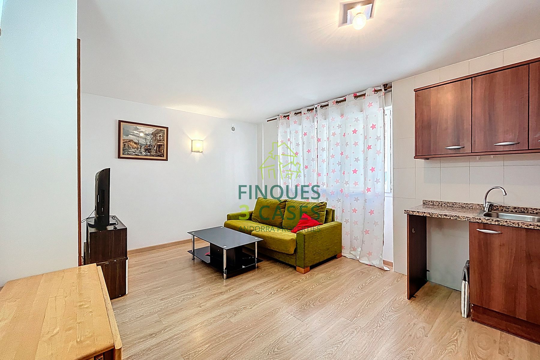 Sala de estar de Apartamento en venta en Encamp con Parquet y Trastero