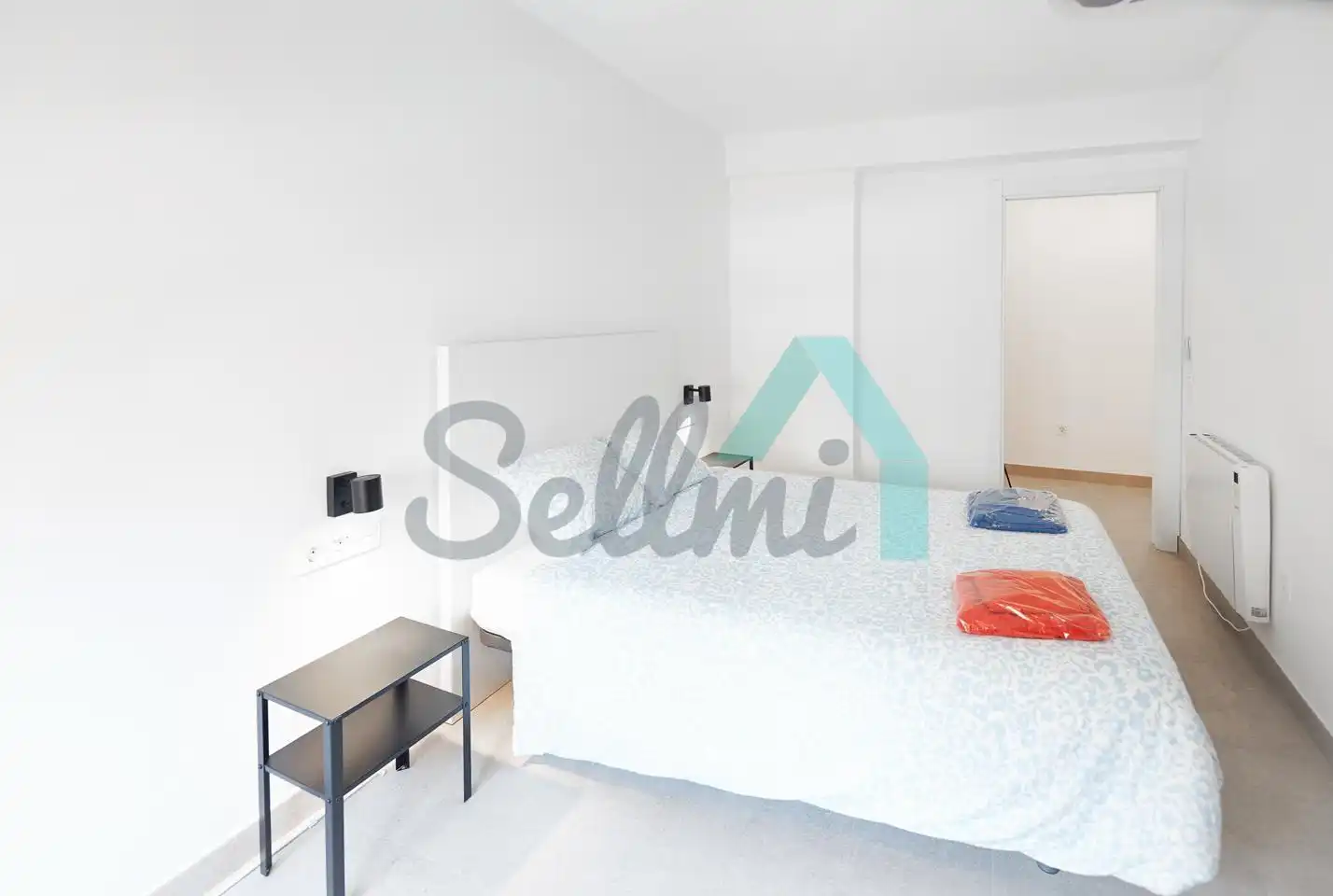 Schlafzimmer von Wohnung zur Miete in Oviedo  mit Heizung, Möbliert und Balkon